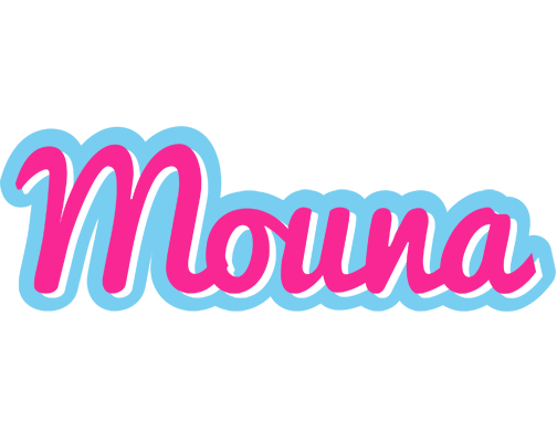 Mouna popstar logo