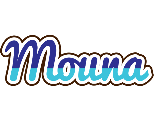 Mouna raining logo