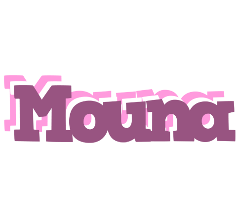 Mouna relaxing logo