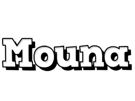 Mouna snowing logo