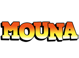 Mouna sunset logo