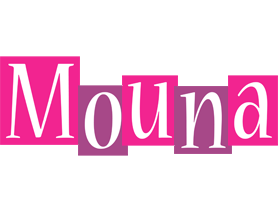 Mouna whine logo