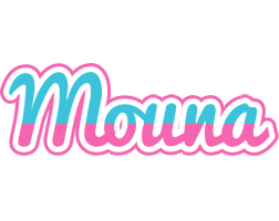 Mouna woman logo