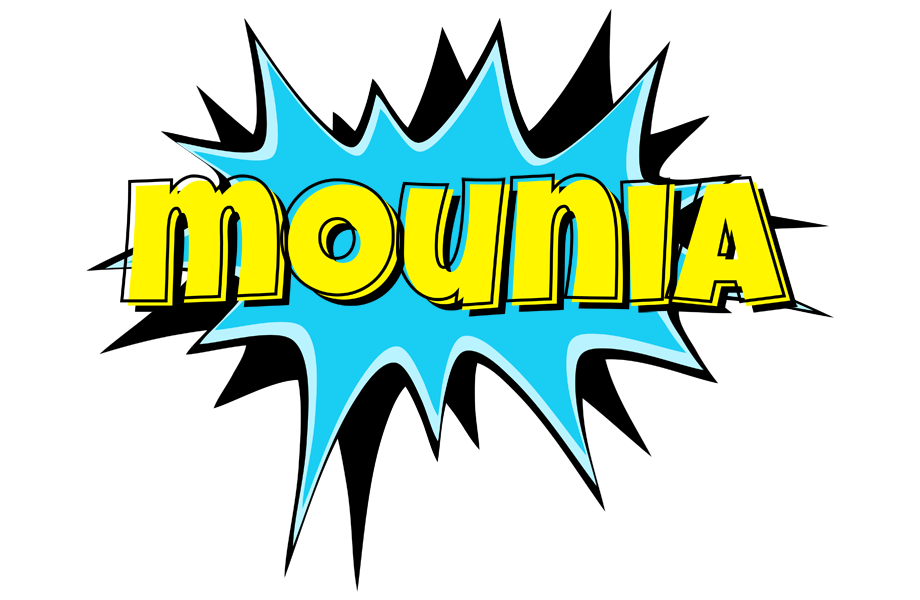 Mounia amazing logo
