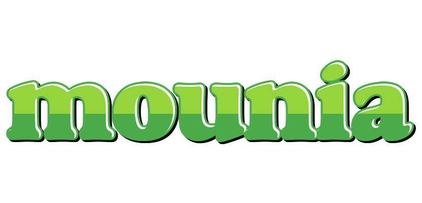 Mounia apple logo