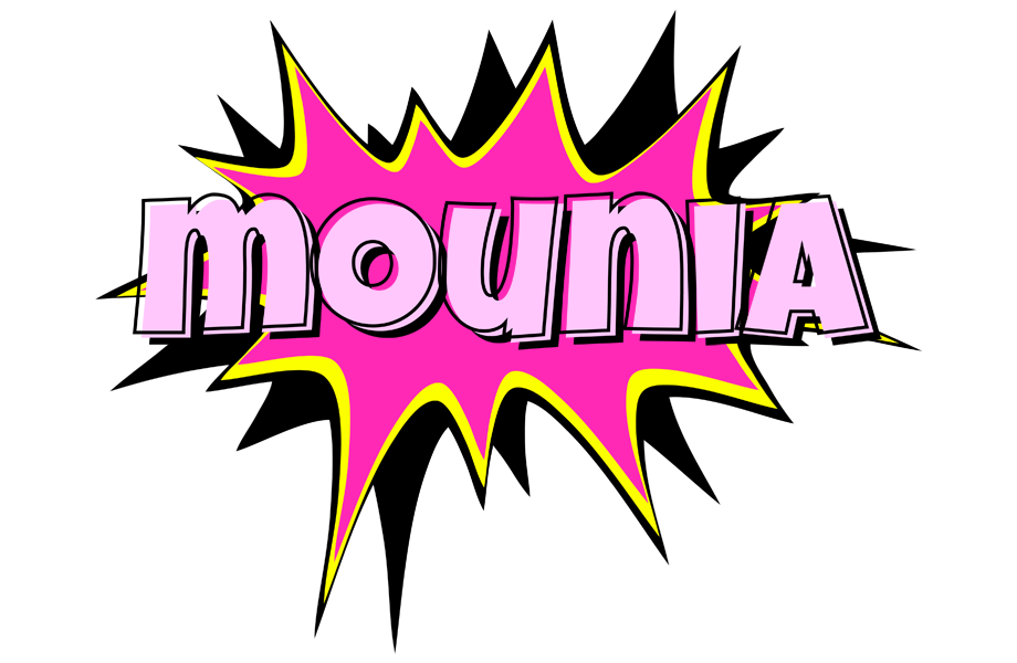 Mounia badabing logo