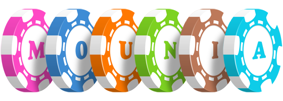 Mounia bluffing logo