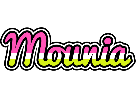 Mounia candies logo