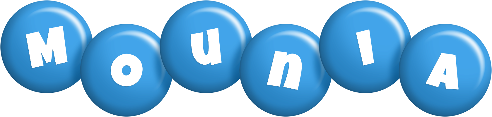 Mounia candy-blue logo