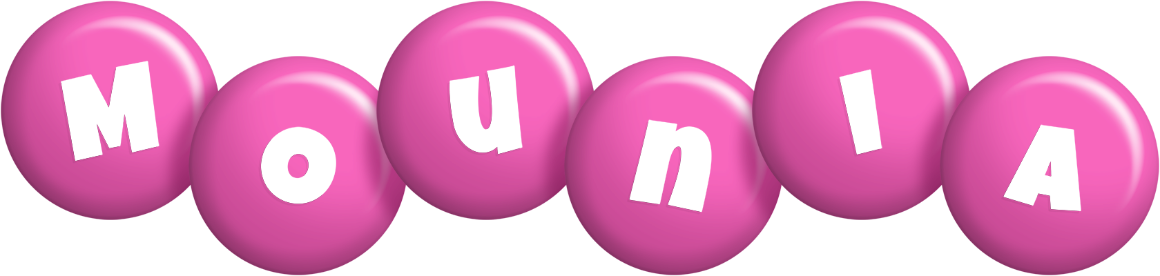 Mounia candy-pink logo