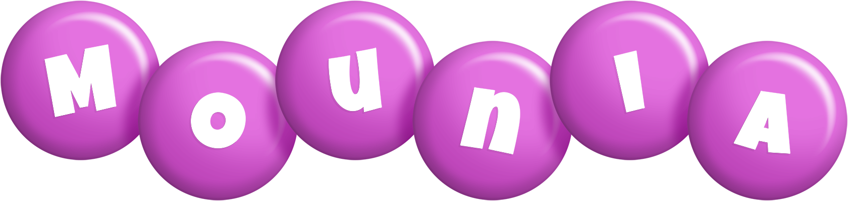 Mounia candy-purple logo