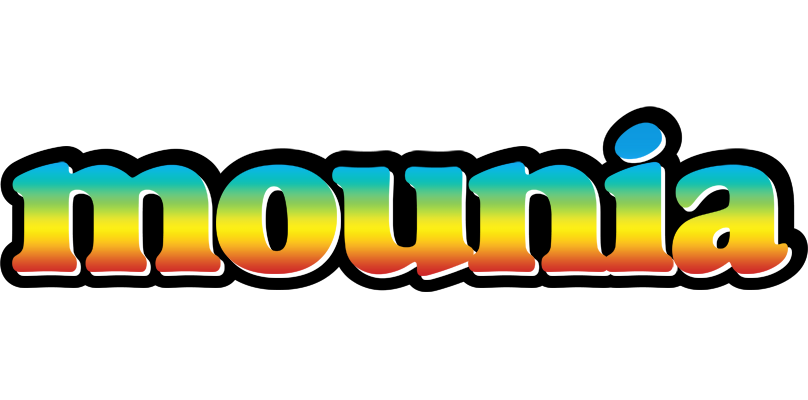 Mounia color logo