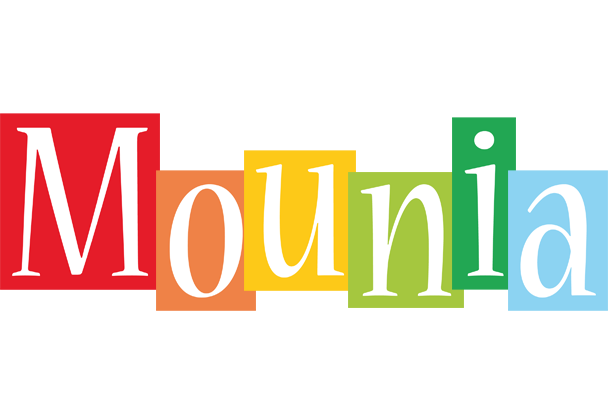Mounia colors logo