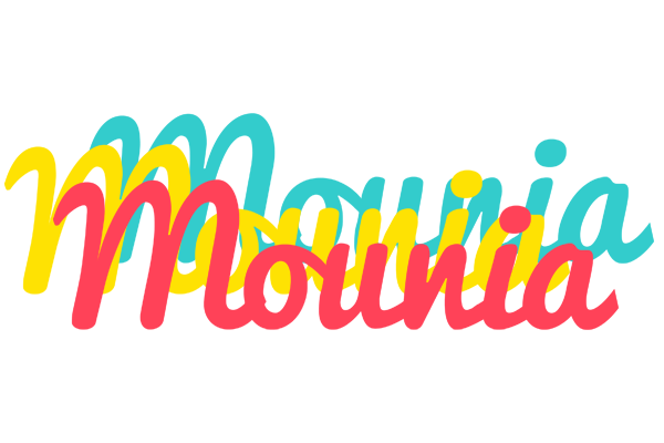 Mounia disco logo
