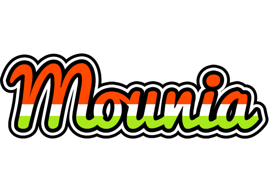Mounia exotic logo