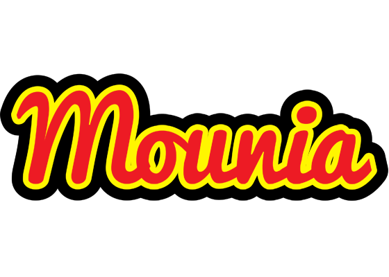 Mounia fireman logo