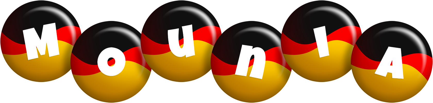 Mounia german logo