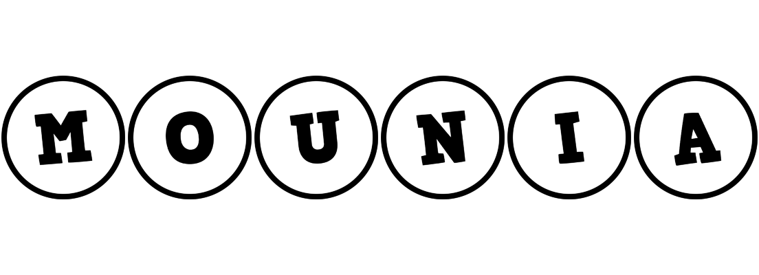Mounia handy logo
