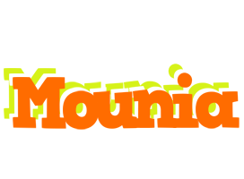 Mounia healthy logo