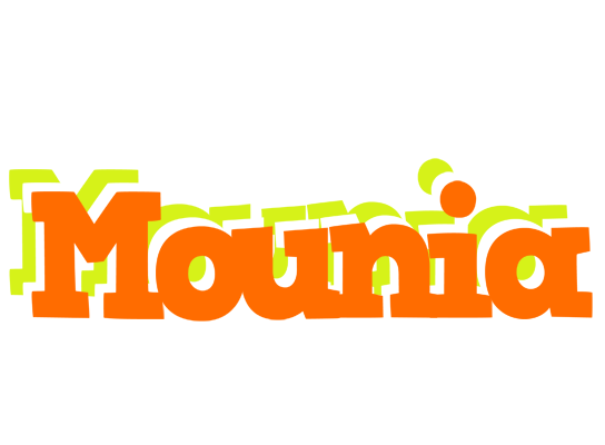 Mounia healthy logo