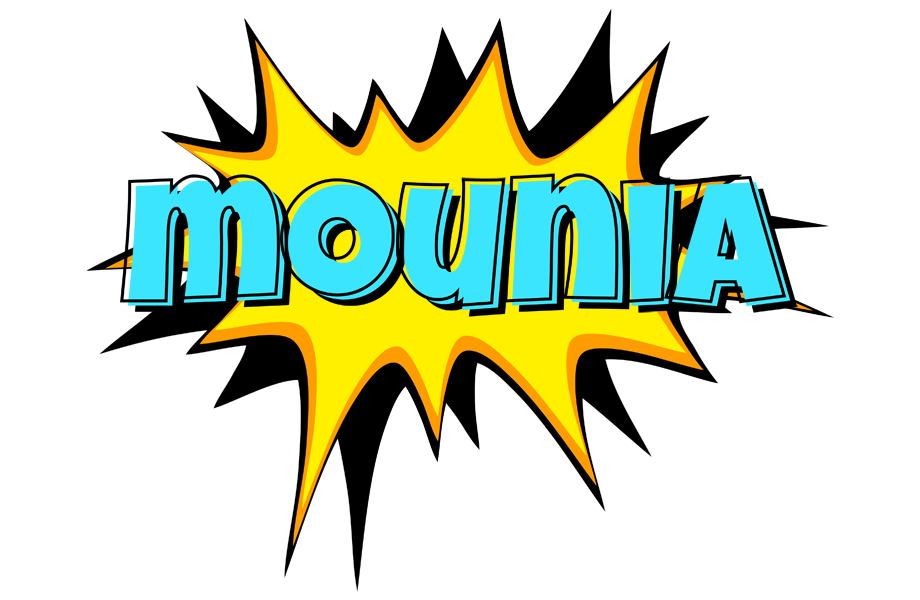 Mounia indycar logo