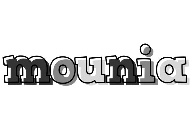 Mounia night logo