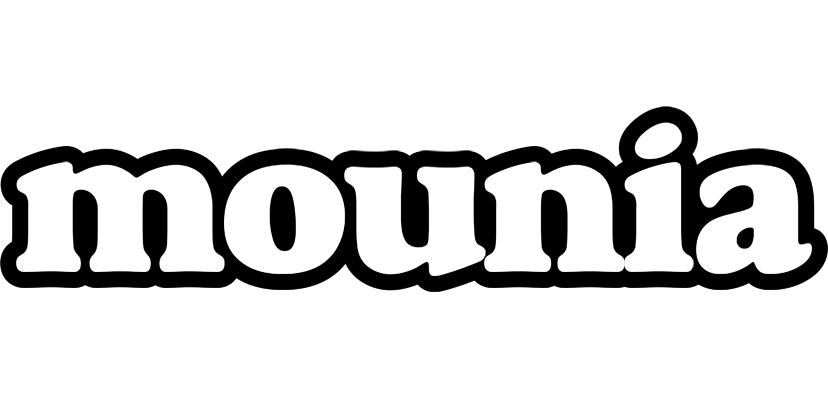 Mounia panda logo