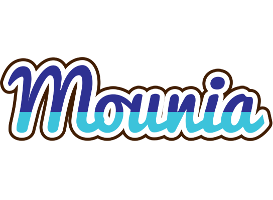 Mounia raining logo