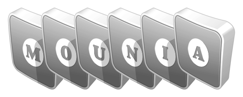 Mounia silver logo