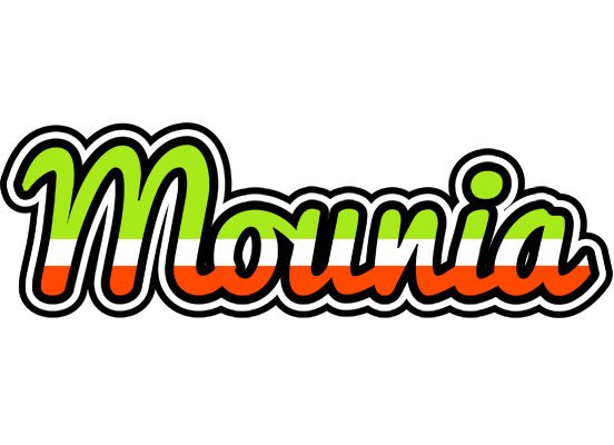Mounia superfun logo