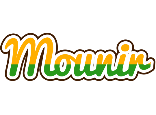 Mounir banana logo