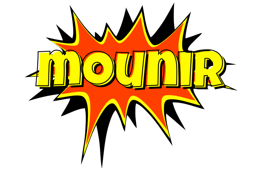 Mounir bazinga logo