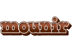 Mounir brownie logo