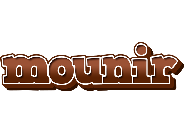 Mounir brownie logo