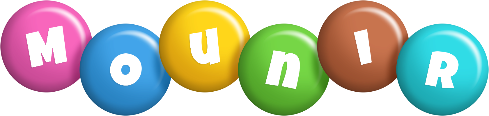 Mounir candy logo