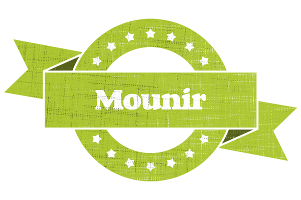 Mounir change logo