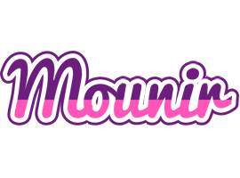 Mounir cheerful logo