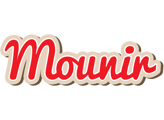 Mounir chocolate logo