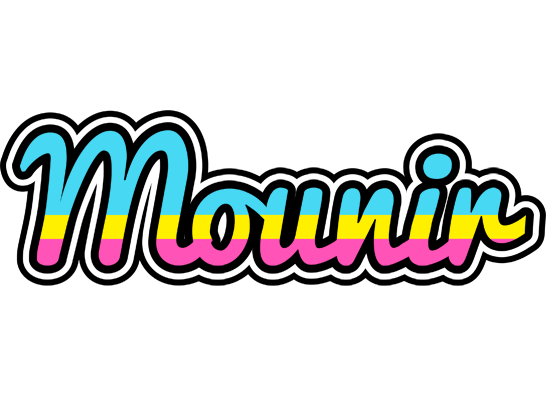 Mounir circus logo