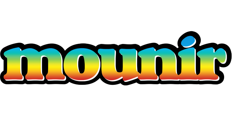 Mounir color logo