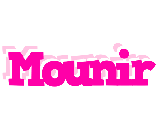 Mounir dancing logo