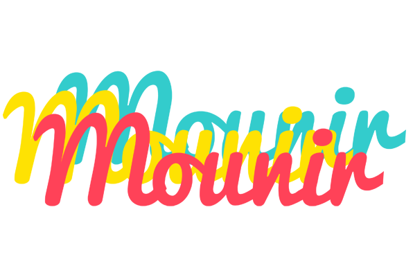 Mounir disco logo
