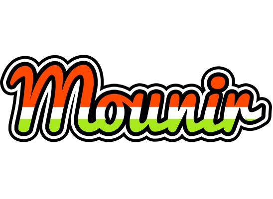 Mounir exotic logo