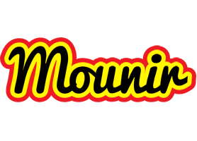 Mounir flaming logo