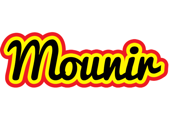 Mounir flaming logo