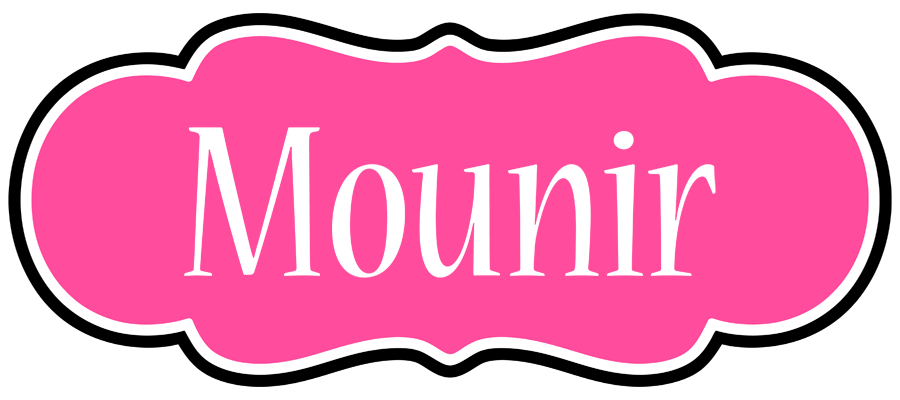 Mounir invitation logo