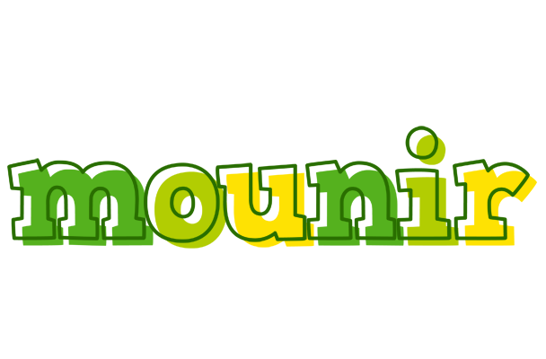 Mounir juice logo