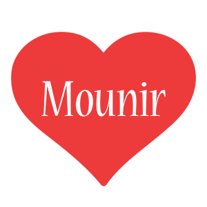 Mounir love logo