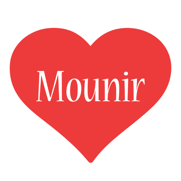 Mounir love logo