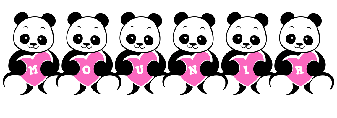 Mounir love-panda logo